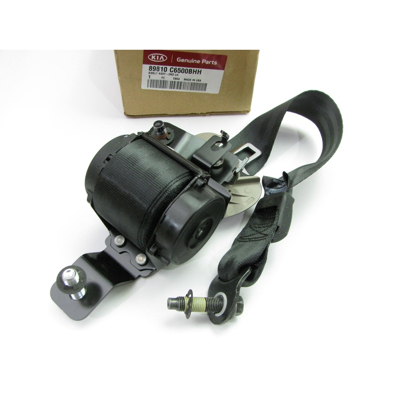 Rear 2ND Second Row, Left Drivers Seat Belt OEM For 16-20 Sorento 89810C6500BHH