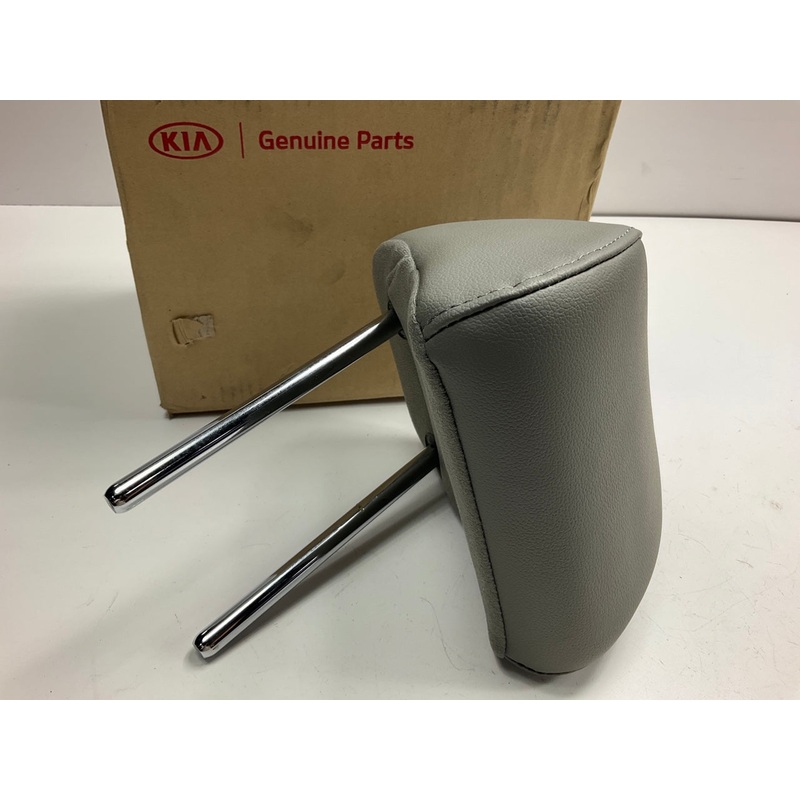 Rear Center Seat Gray Leather Headrest For 14-16 Kia Forte5 Hatch 89730A7670KKF
