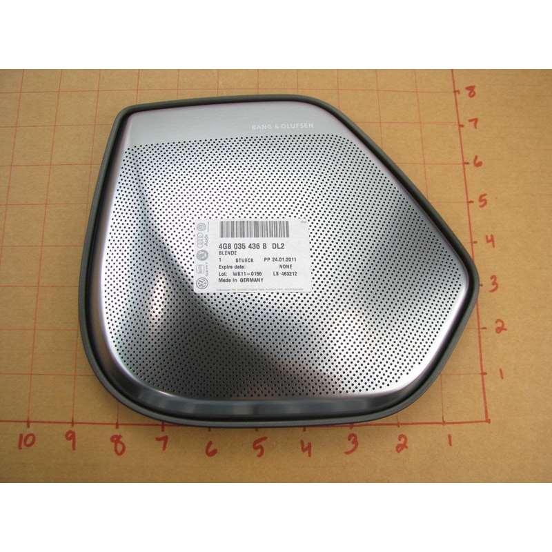 Rear Right Door Lower Speaker Grille Cover For Bang Olufsen Audi 4G8035436BDL2