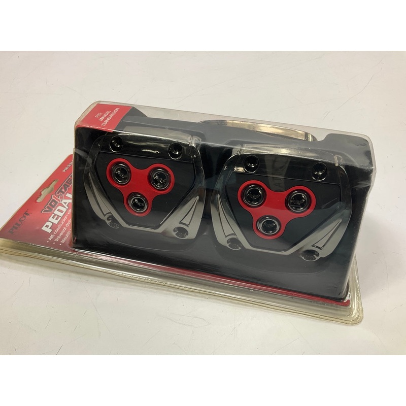 Pilot PM-2313R2 MANUAL (STICKSHIFT) Transmission ABS Plastic Pedal Covers