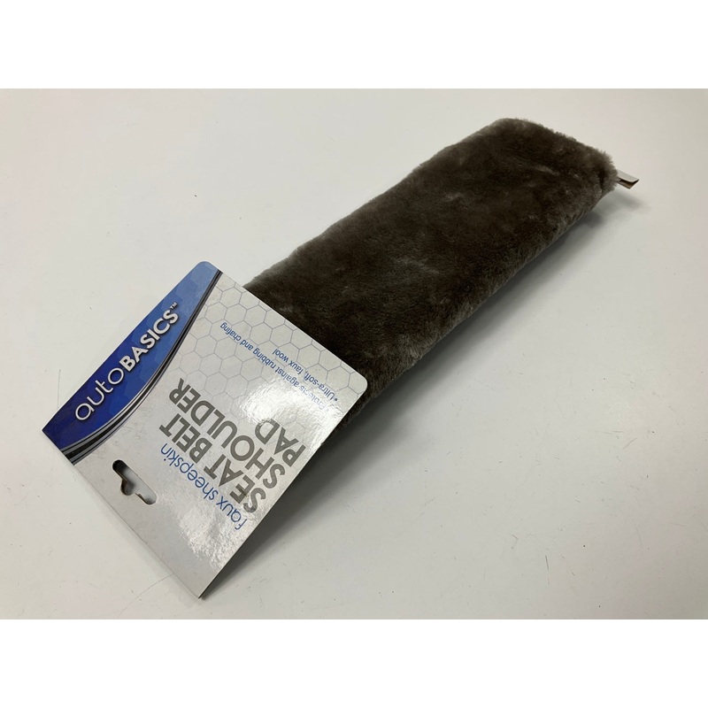 Pilot SB-1007-DG-F Faux Sheepskin Seat Belt Shoulder Pad