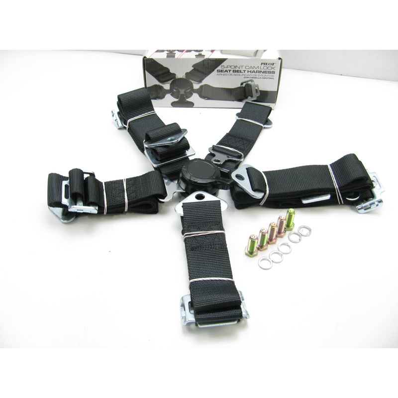 Pilot SB008E 2'' Wide 5-point Safety Harness Seat Belt For ATV / UTV / Dune Buggy