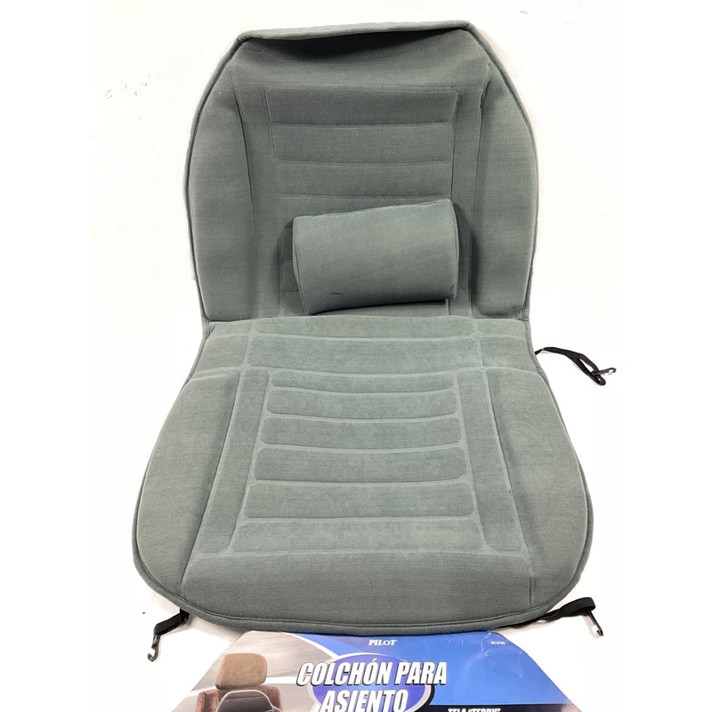 Pilot SC-275G Gray Seat Cushion With Lumbar Support