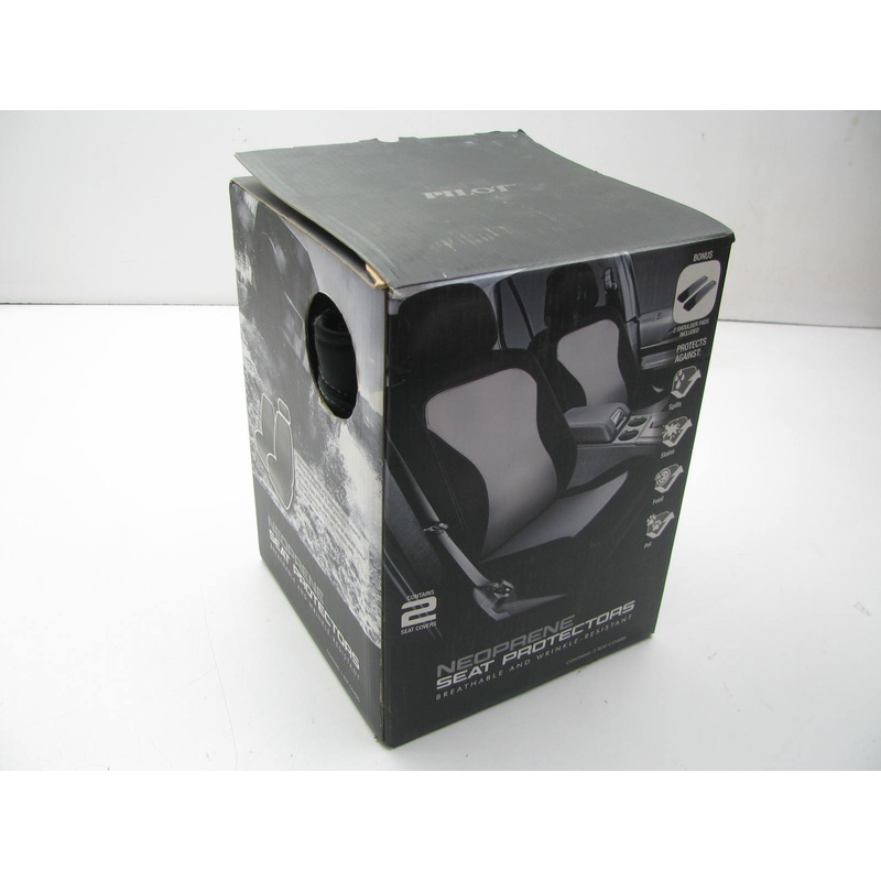 Pilot SC-486 2 PIECE Universal Neoprene Gray Seat Covers