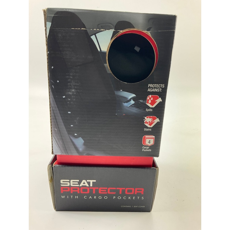 Pilot SC-583 Seat Cover Protector With Cargo Pockets, Universal Fit