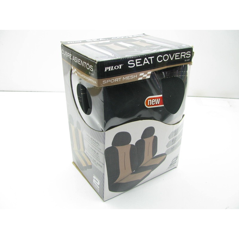 Pilot SC435T Universal Rallye Sport Seat Covers - Pack Of 2
