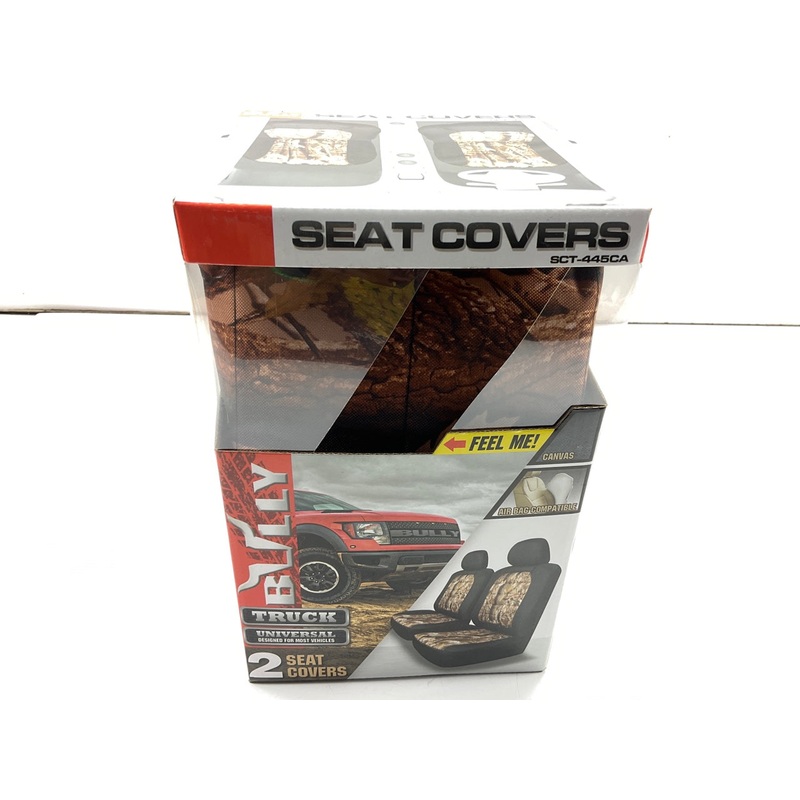 Pilot SCT-445CA Bully Universal Camo Seat Covers, 2 PC Set