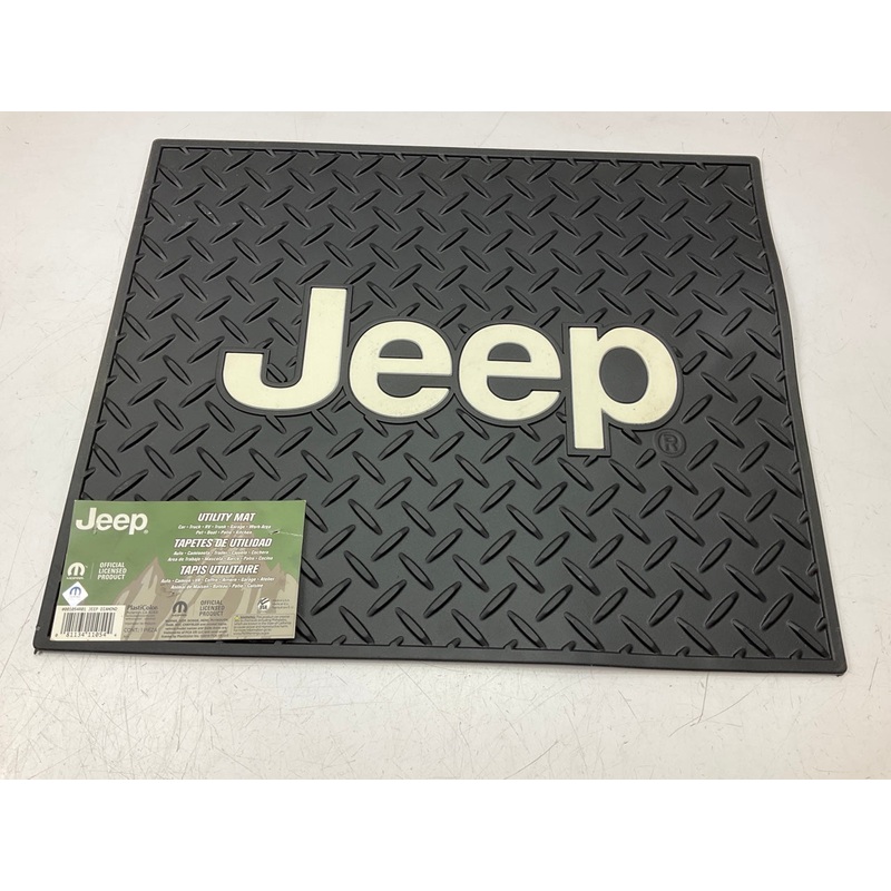 Plasticolor 001054R01 Utility Floor Liner Mat - 14-1/2'' X 16-1/2'' For Jeep