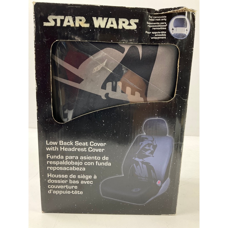 Plasticolor 006922 Darth Vader Low Back Seat Cover