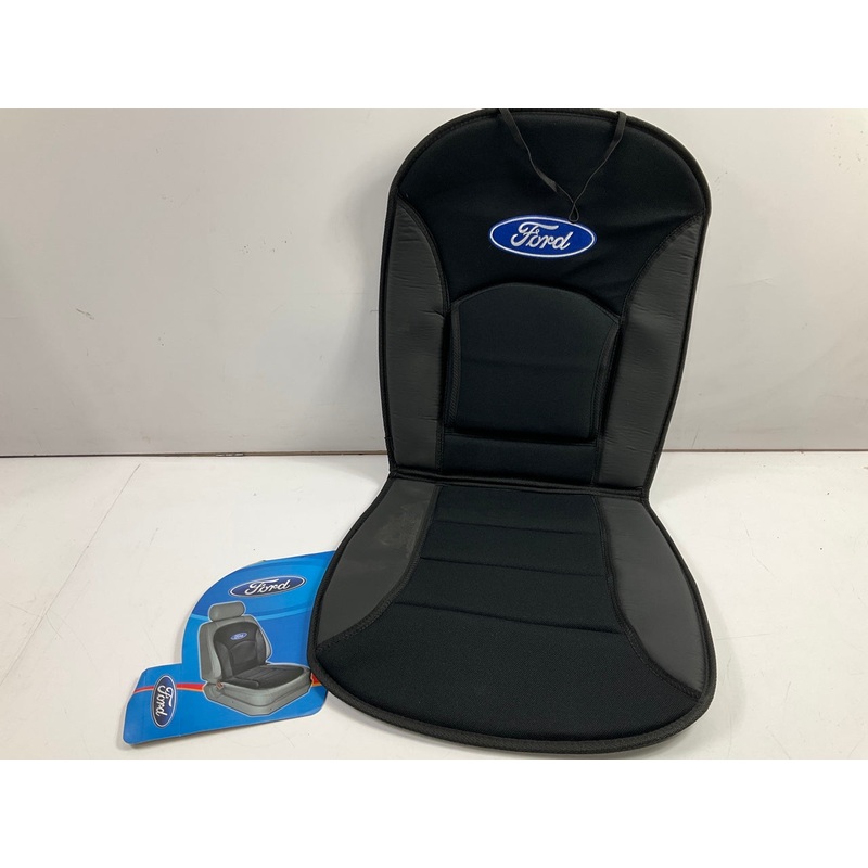 Plasticolor 008506R01 Universal-Fit Seat Cushion, W/ Ford Logo