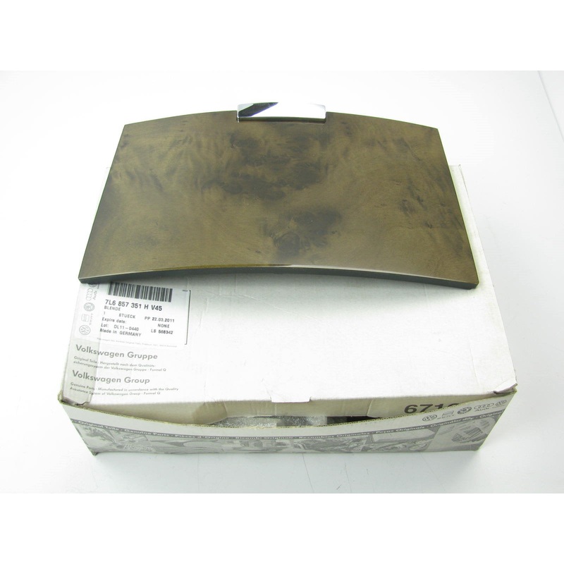 POPLAR WOOD Center Console Storage Lid OEM For 2004-2007 Touareg 7L6857351HV45