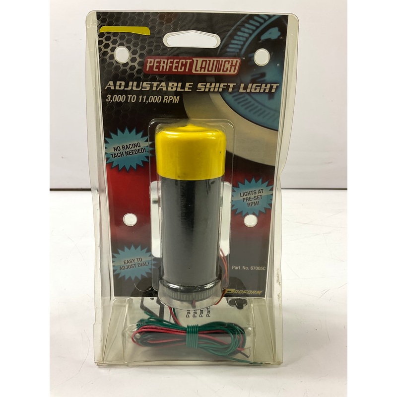ProForm 67005C Adjustable RPM Shift Light,  3,000 - 11,000 RPM