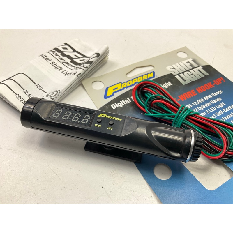 Proform 67007C Programmable 3-Wire Shift Indicator Light,  0 To 12,000 RPM