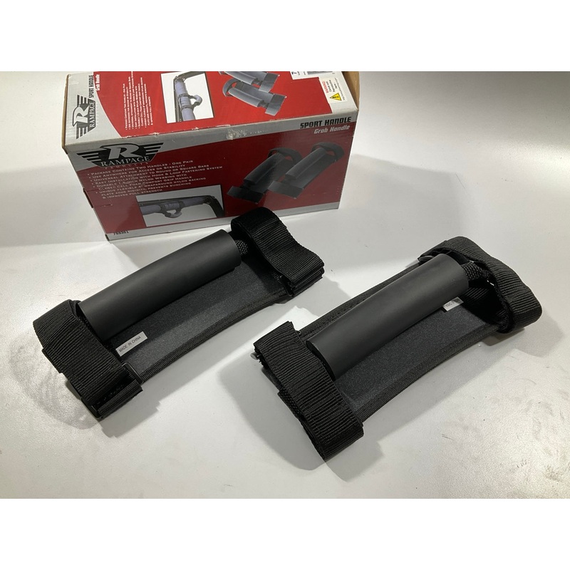 Rampage 769301 Sport Door Handles GRAB BARS For JEEP W/ Round Or Square Bars