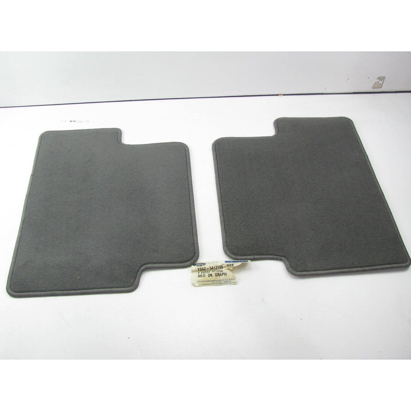 OEM Ford Rear Floor Mat Set YS4Z5413106HAB MED Dark Graphite For 00-04 Focus