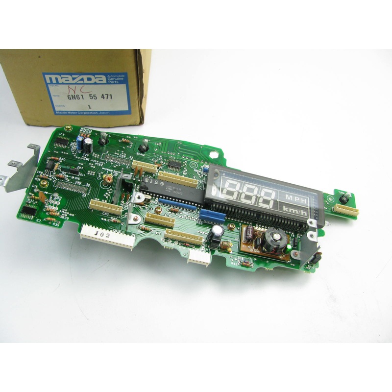 OEM GN6155471 Instrument Cluster Speedometer Gauge Circuit Board 90-92 626 MX-6
