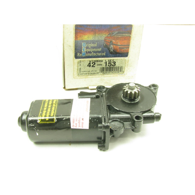 Oem Remanufacturing 42-153 RIGHT Passengers Side Power Window Motor