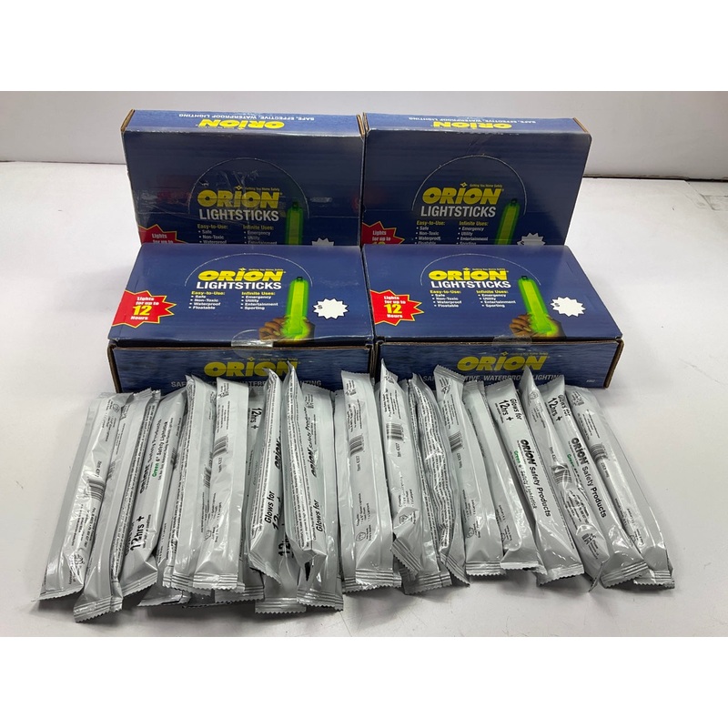 Orion 902 Lightstick Displaye, 96 Pieces Of 6'' Light Sticks, Light Up To 12 Hour
