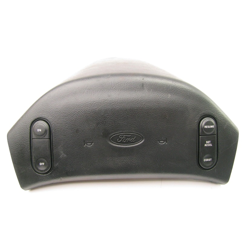 OUT OF BOX OEM Ford F5TA-13K802-EAW Horn Button Pad W/ Cruise Control Switch