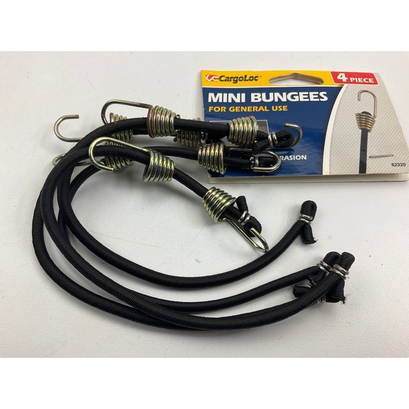 Pack Of 4 - Cargoloc 62320 10'' Mini Bungee Cords