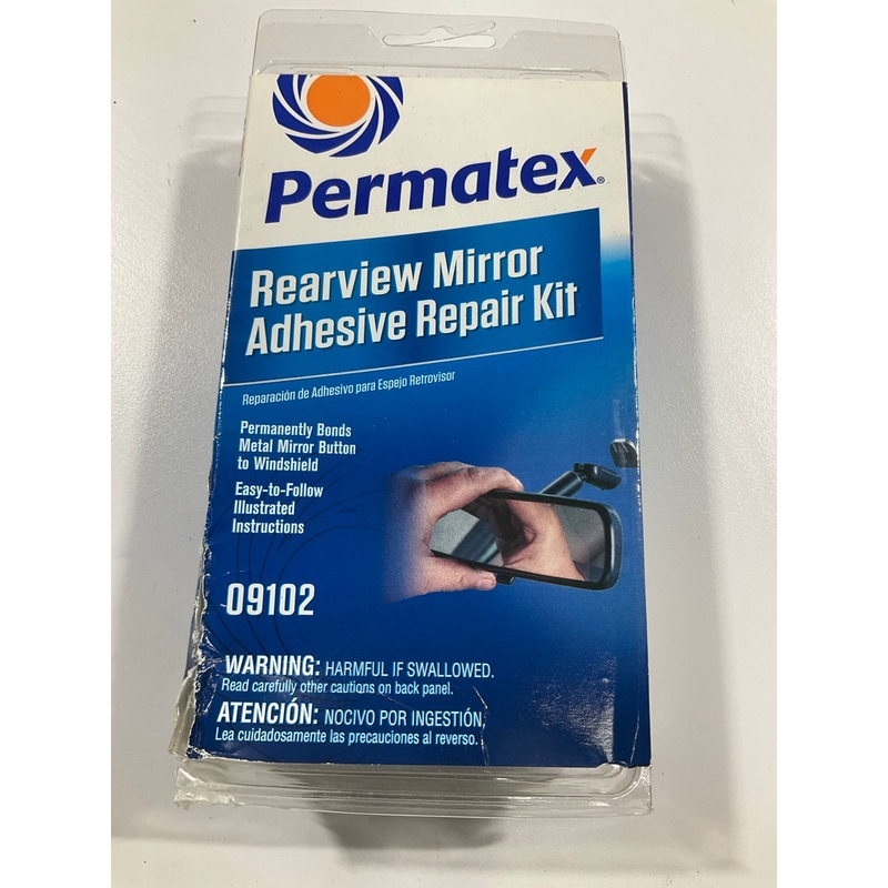 Permatex 09102 Rearview Mirror Adhesive Repair Kit
