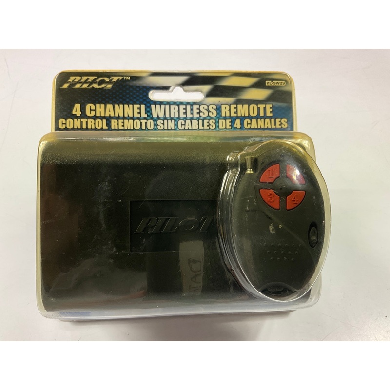 Pilot PLSW29 4 Channel Wireless Remote Switch For Fog, Neon, LED Lights & More