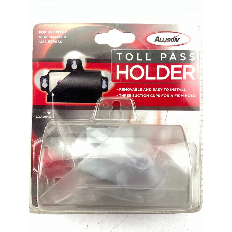 Allison 54-0116 EZ Pass Toll Holder (CLEAR)