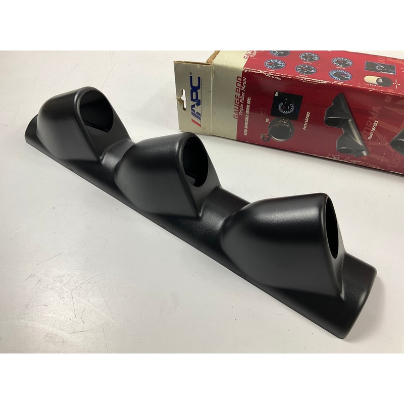 APC 107082 Universal Triple Pillar Gauge Pod Mount Panel For 2-1/16'' Gauges