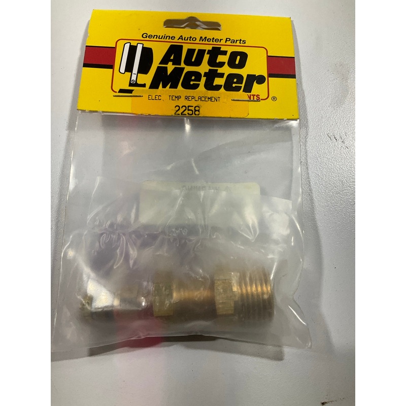 Auto Meter 2258 1/8 NPT Sender Temperature Short Sweep Gauge 3/8'' 1/2'' Adapter
