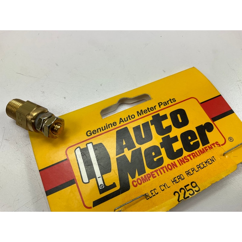 Auto Meter 2259 1/8'' NPT Male Short Sweep Temperature Gauge Sender Temp. Sensor