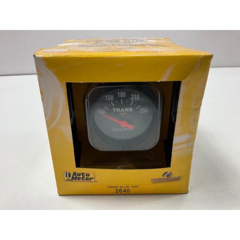 Auto Meter 2640 Z-Series Electric Transmission Temperature Gauge 100-250 2-1/16''