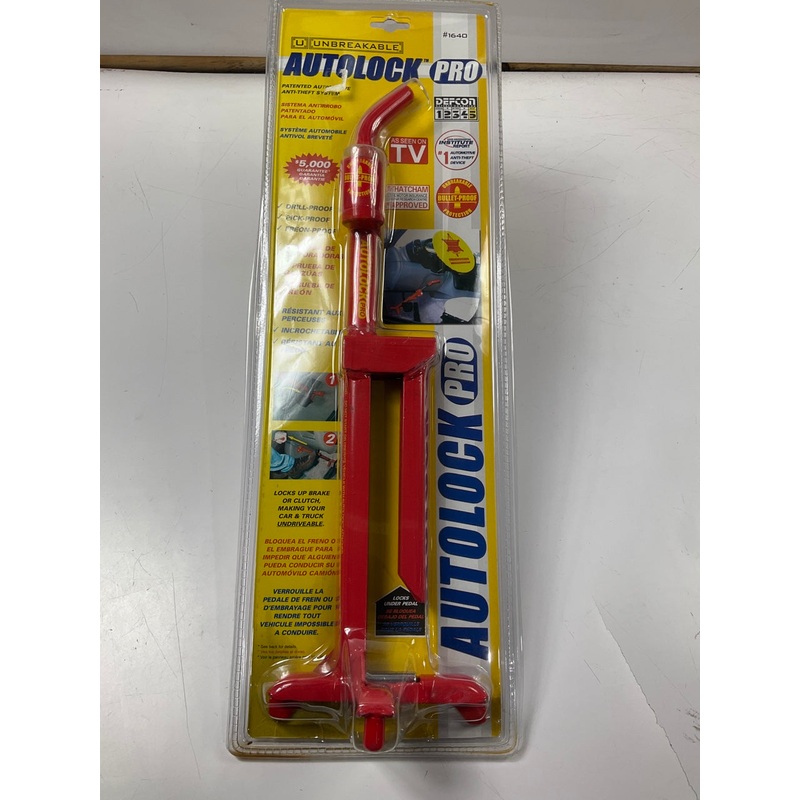 AutoLock - Pro 1640 Unbreakable Brake Pedal Lock