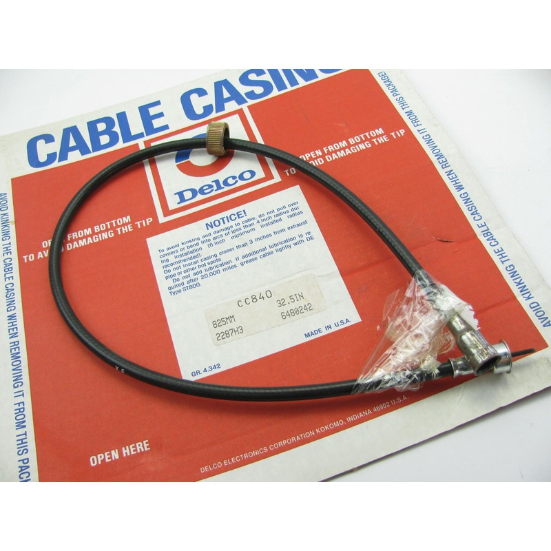 Acdelco CC840 Upper Speedometer Cable 32.5'' Long - 6480242