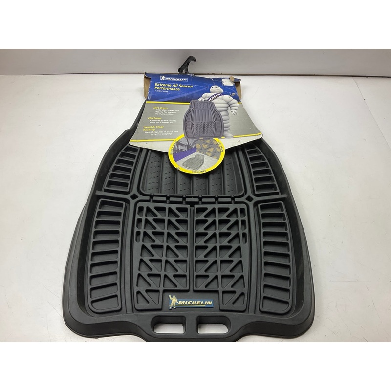 1 Front Mat - Michelin 950-14 Rubber All-weather Floor Mat 28''x18-3/4'' (SINGLE)