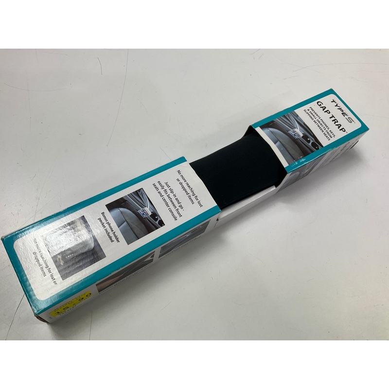 (2) Type S AC55065-12 Drop Stop Seat Gap Trap Fillers With Pocket For Cell Phone