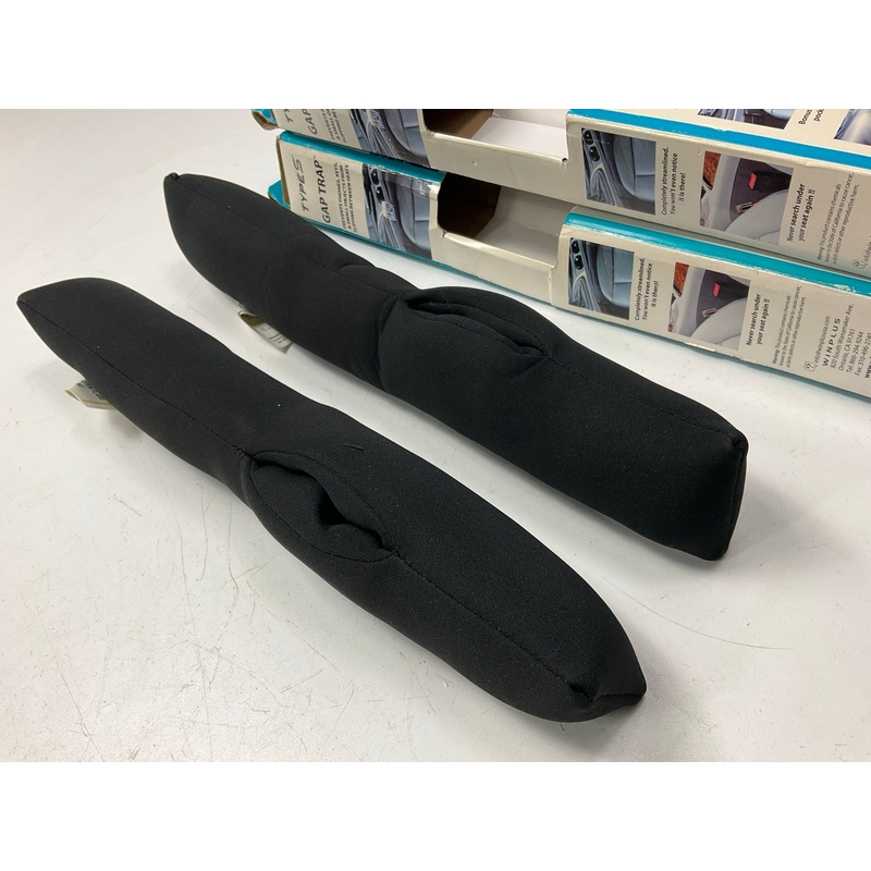 (2) Type S AC55065-12 Seat Gap Trap Fillers With Pocket For Cell Phone