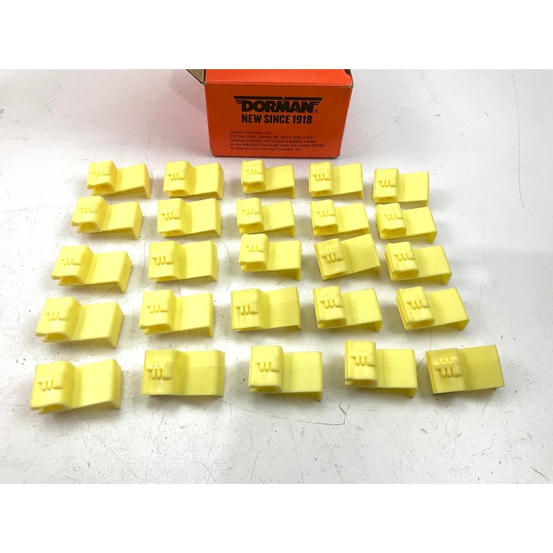 (25) Dorman 638-231 10 GA Yellow Snap Splice