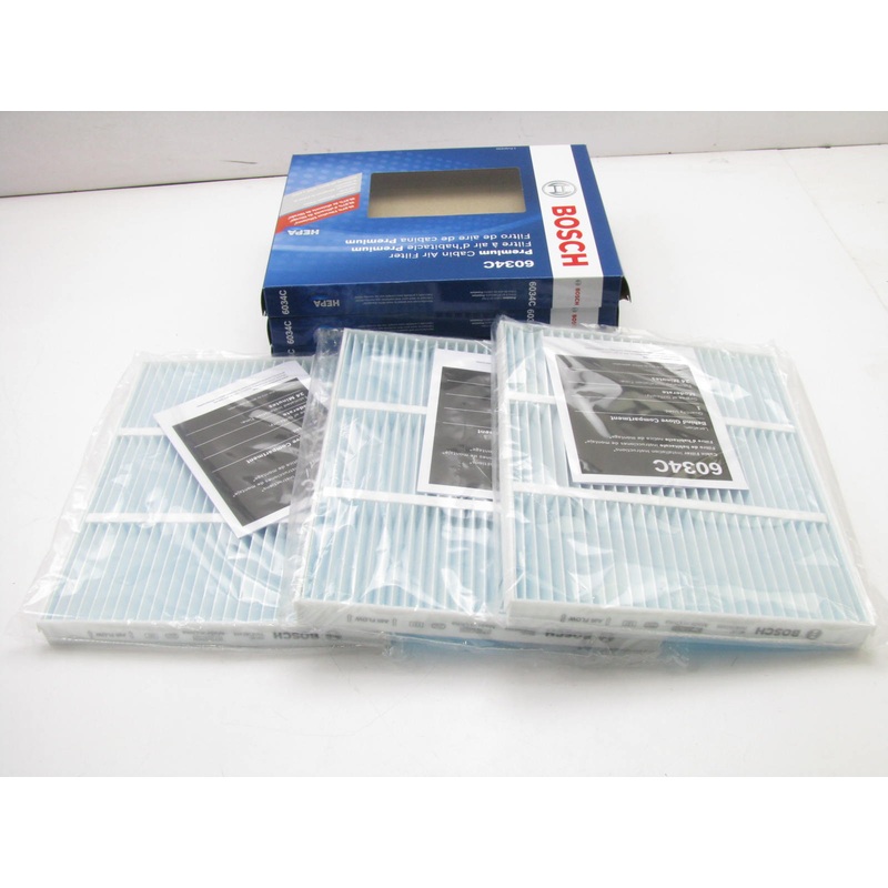 (3) Bosch 6034C Cabin Air Filters
