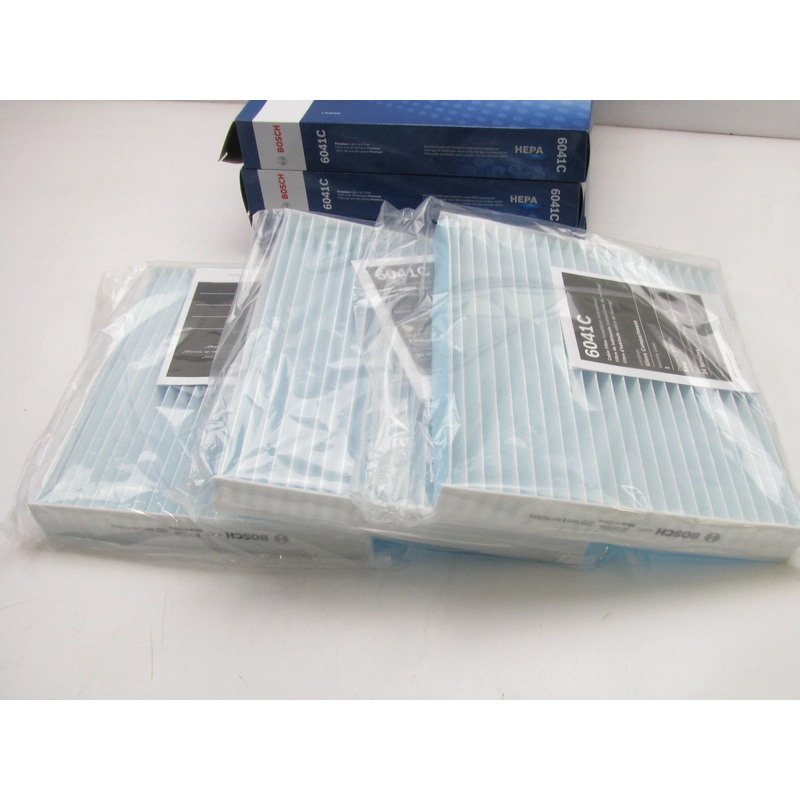 (3) Bosch 6041C Cabin Air Filters