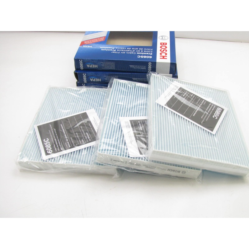 (3) Bosch 6085C Cabin Air Filters