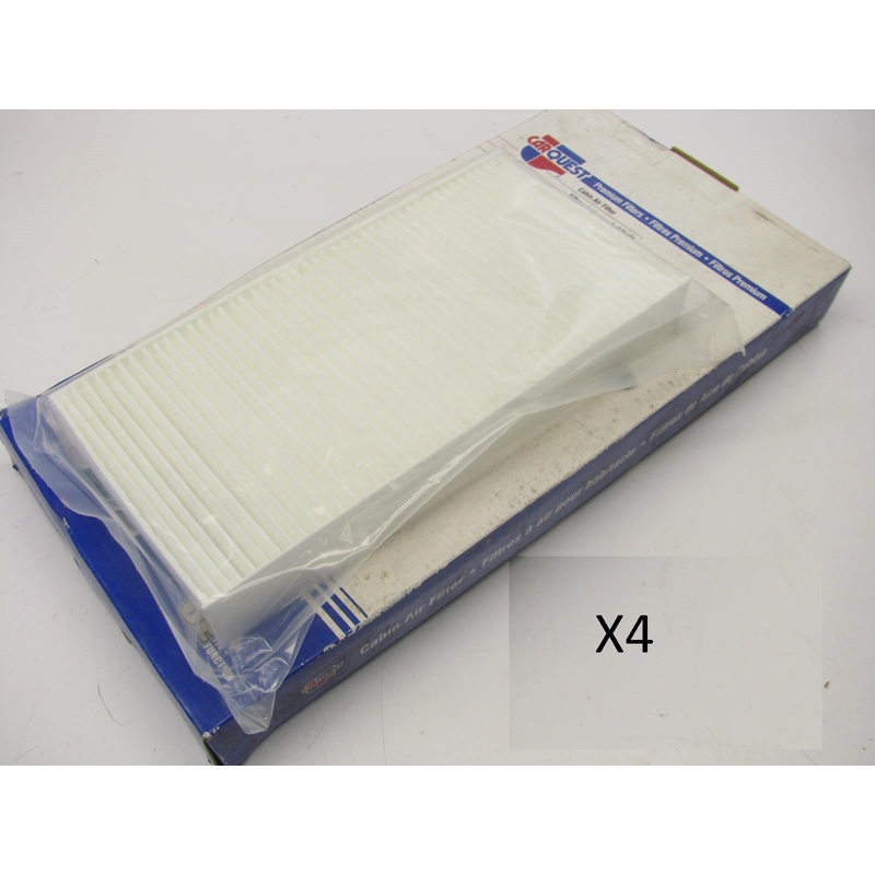 (4) Carquest 90018P Cabin Air Filter