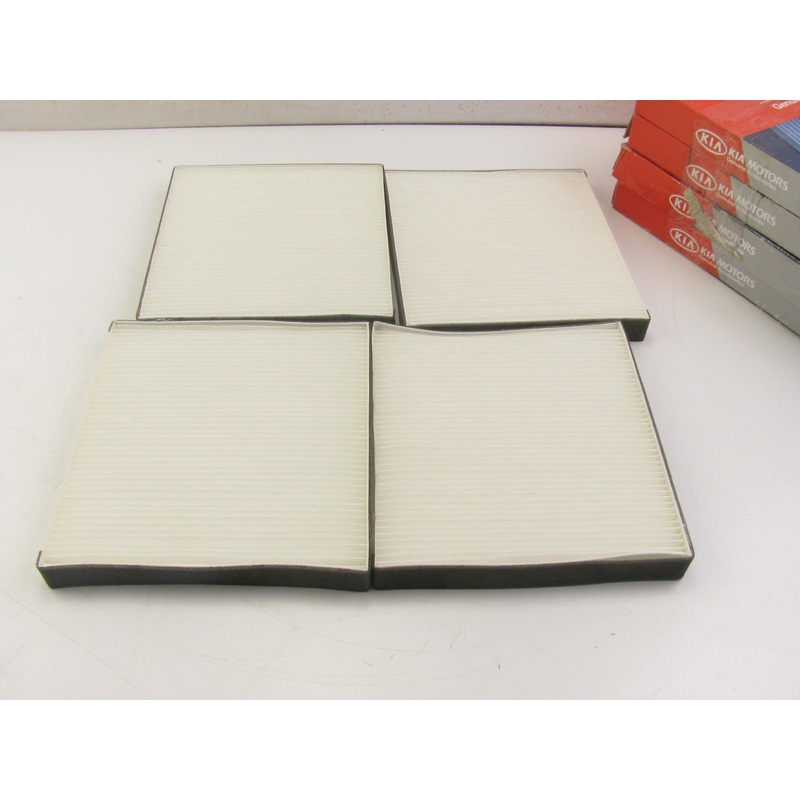 (4) NEW GENUINE Cabin Air Filters OEM For 15-16 Kia K900 3TF79AQ000