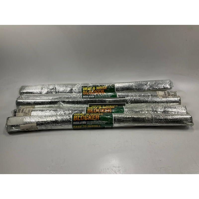 (5) 48''x48'' Sheets ''Heat Blocker'' Reflective Auotmotive Heat Insulation Barrier