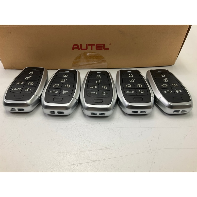 (5) Autel IKEYAT6TPCE Ikey Universal Smart Key Remote Key Fob Standard 6 Button