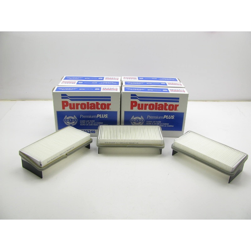 (6) Purolator C25246 Cabin Air Filters - PACK OF 6 PCS