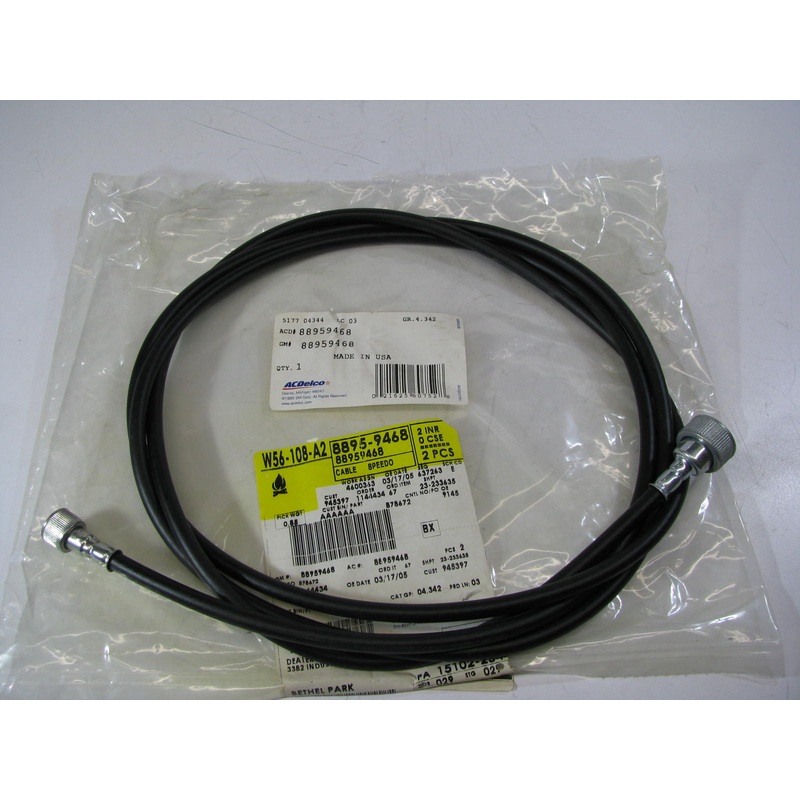 Acdelco 88959468 Speedometer Cable 1990-1991 Chevrolet GMC School Bus 8.2L