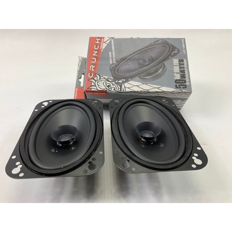 (2) SONDPEX Crunch CR-OER46 4''x6'' OE Replacement Speaker