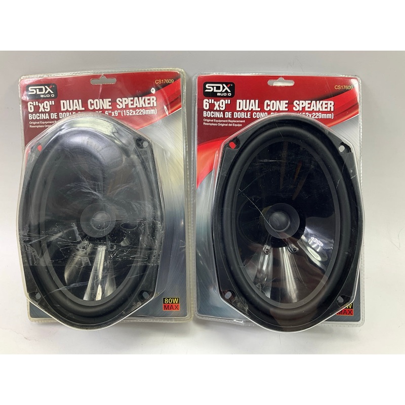 (2) Sondpex CS17609 6'' X 9'' Dual Cone Speakers - Original Equipment Replacement