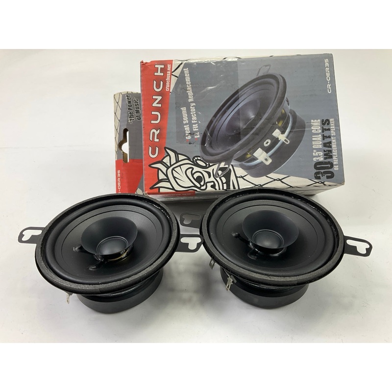 (2) Sonpex Crunch CR-OER35 3.5'' Dual Cone OE Replacement Speakers