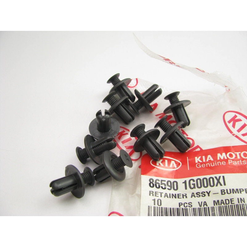 (10) NEW GENUINE CENTER Console Retainer Clips OEM For 2005-11 Rio 865901G000XI